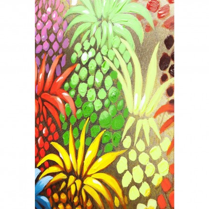 Schilderij olifant ananas 120x90cm Kare Design