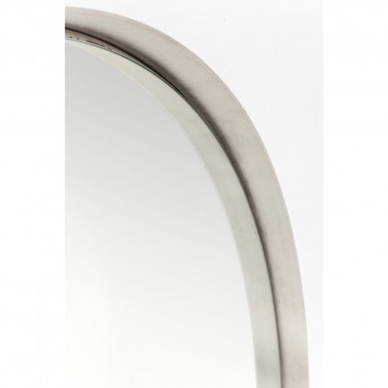Wall Mirror Curve Round Stainless Steel Ø100cm Kare Design