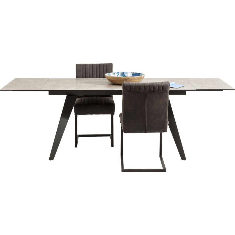 Table à rallonges Amsterdam 160x90cm Kare Design