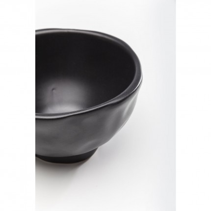 Bowl Organic Black Ø15cm (4/Set) Kare Design