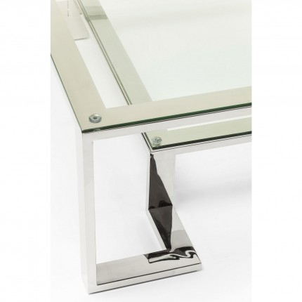 Coffee Table Silver Rush 120x120cm Kare Design
