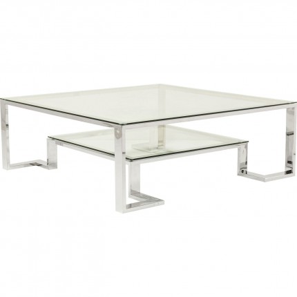 Coffee Table Silver Rush 120x120cm Kare Design