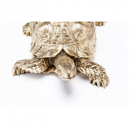 Decoratie Turtle Gouden 11cm Kare Design