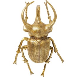 Wall Decoration Atlas Beetle Gold Kare Design