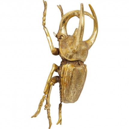 Wanddecoratie Atlas Beetle Gold Kare Design