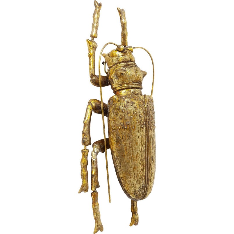 Décoration murale Longicorn Beetle doré Kare Design