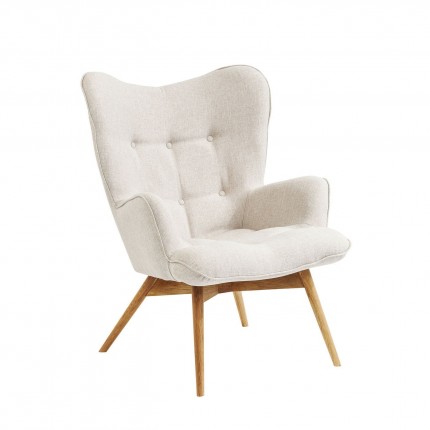 Fauteuil Vicky rauw Kare Design