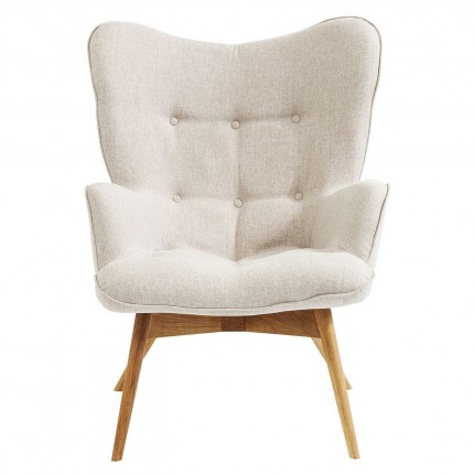 Fauteuil Vicky rauw Kare Design
