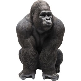 Deco Figurine Monkey Gorilla Front XXL Kare Design