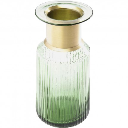 Vase Barfly Green 30cm Kare Design