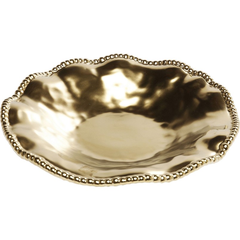 Assiette Bell doré Ø36cm
