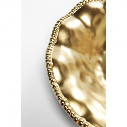 Plate Bell Gold Ø36cm Kare Design