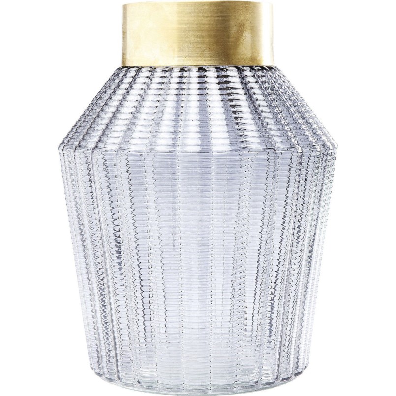 Vase Barfly Grey 30cm Kare Design