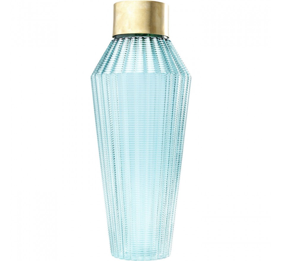Vase Barfly 43cm light blue Kare Design