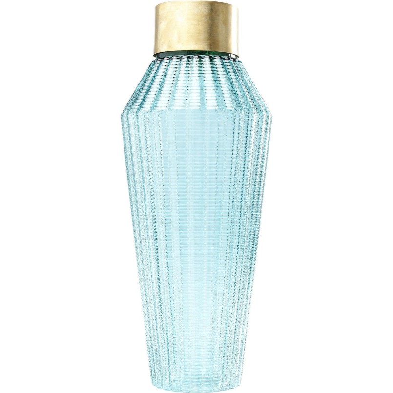 Vase Barfly Light Blue 43cm Kare Design