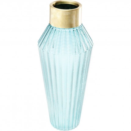 Vase Barfly Light Blue 43cm Kare Design