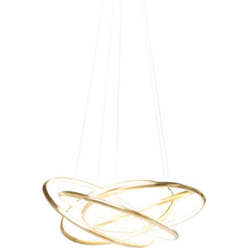 Suspension Saturn LED doré GM