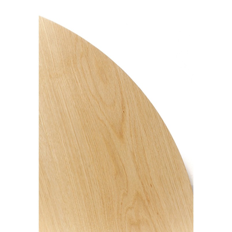 Plateau de table Invitation rond chêne 120cm Kare Design