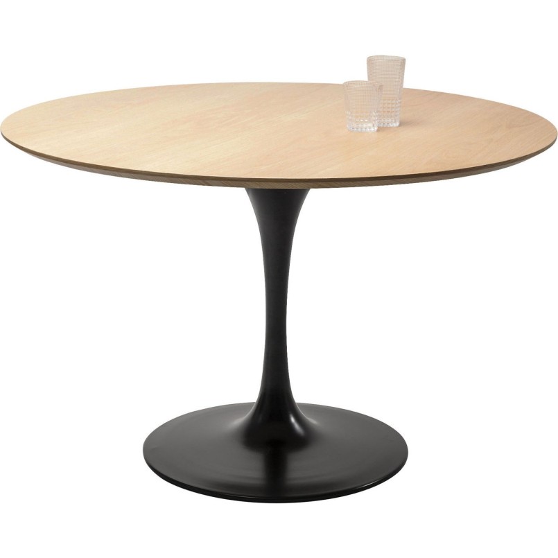 Plateau de table Invitation rond chêne 120cm Kare Design