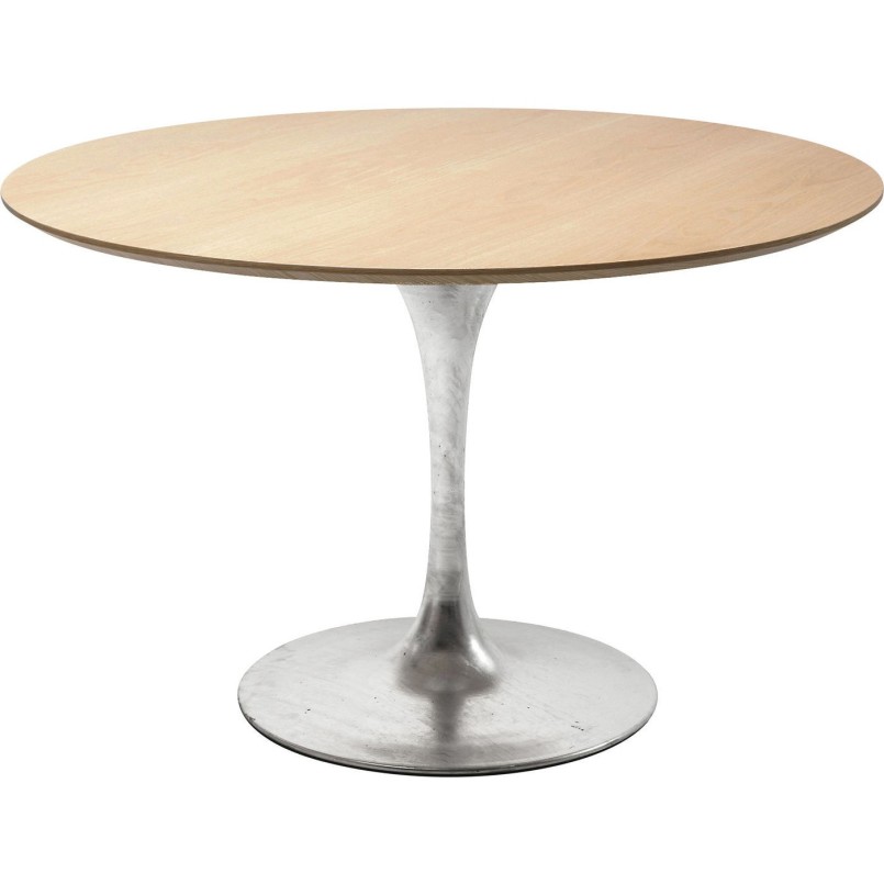 Plateau de table Invitation rond chêne 120cm Kare Design