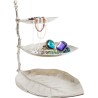 Déco Leaf argent 45cm Kare Design