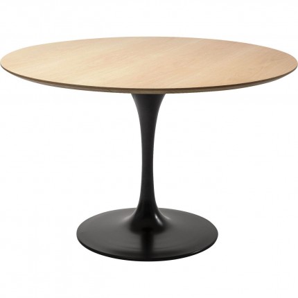 Table Invitation Set Oak Black Ø120cm Kare Design