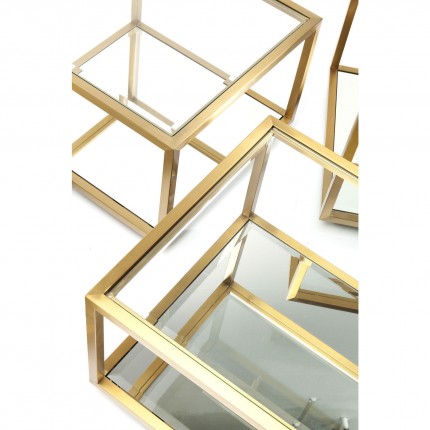 Salontafel Luigi goud (4/Set) Kare Design
