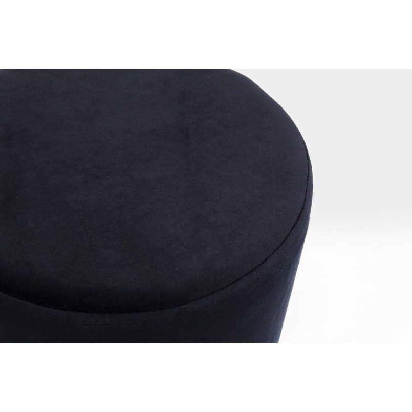 Stool Cherry Black Brass  Ø35cm Kare Design