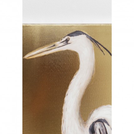 Picture Touched Heron Left 70x50cm Kare Design