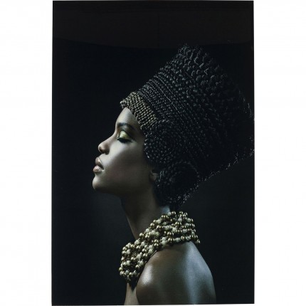 Wandfoto Royal Headdress Profile 150x100cm Kare Design