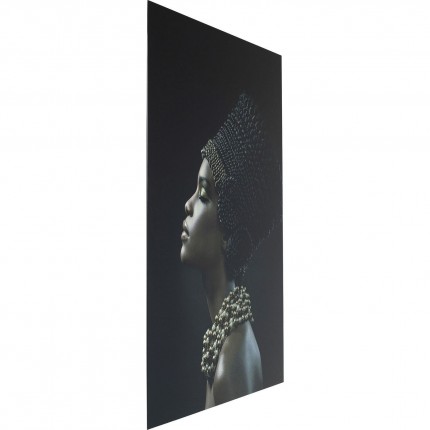 Picture Glass Royal Headdress Profile 150x100cm Kare Design