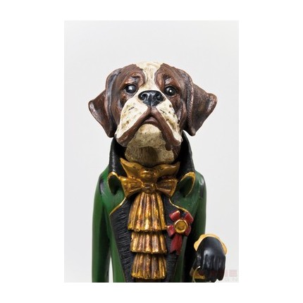 Horloge à poser Gentleman chien 138cm Kare Design