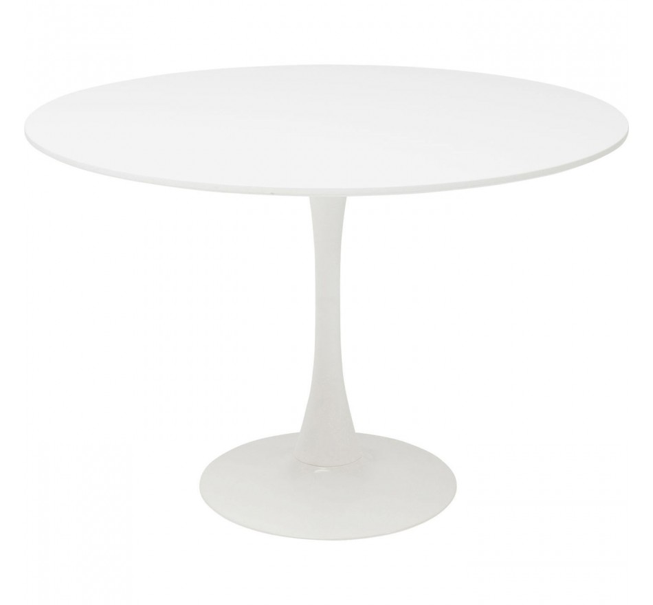 Eettafel Schickeria Ø110cm wit Kare Design