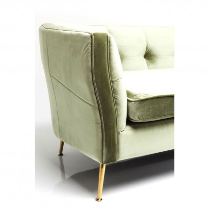 Sofa Rimini Green 2-Seater 160cm Kare Design