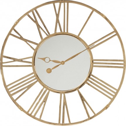 Wall Clock Giant Gold Ø120cm Kare Design