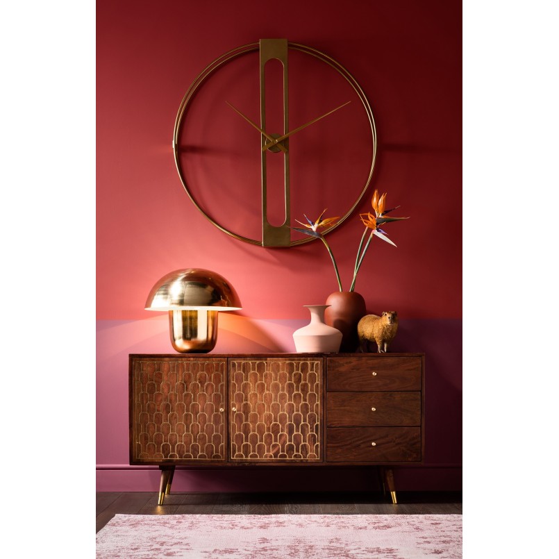 Lampe de table Mushroom laiton Kare Design