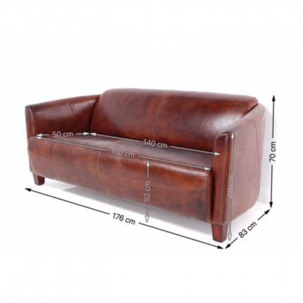 Sofa Cigar Lounge Kare Design