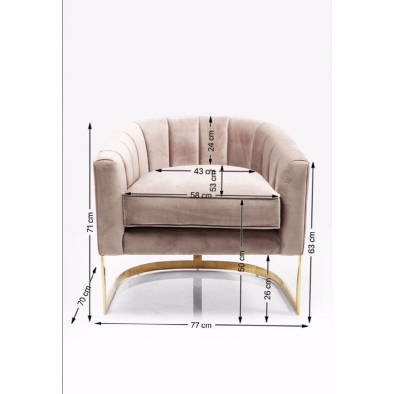 Fauteuil Pure Elegance Kare Design
