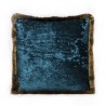 Coussin Cannes pétrole 45x45cm Kare Design