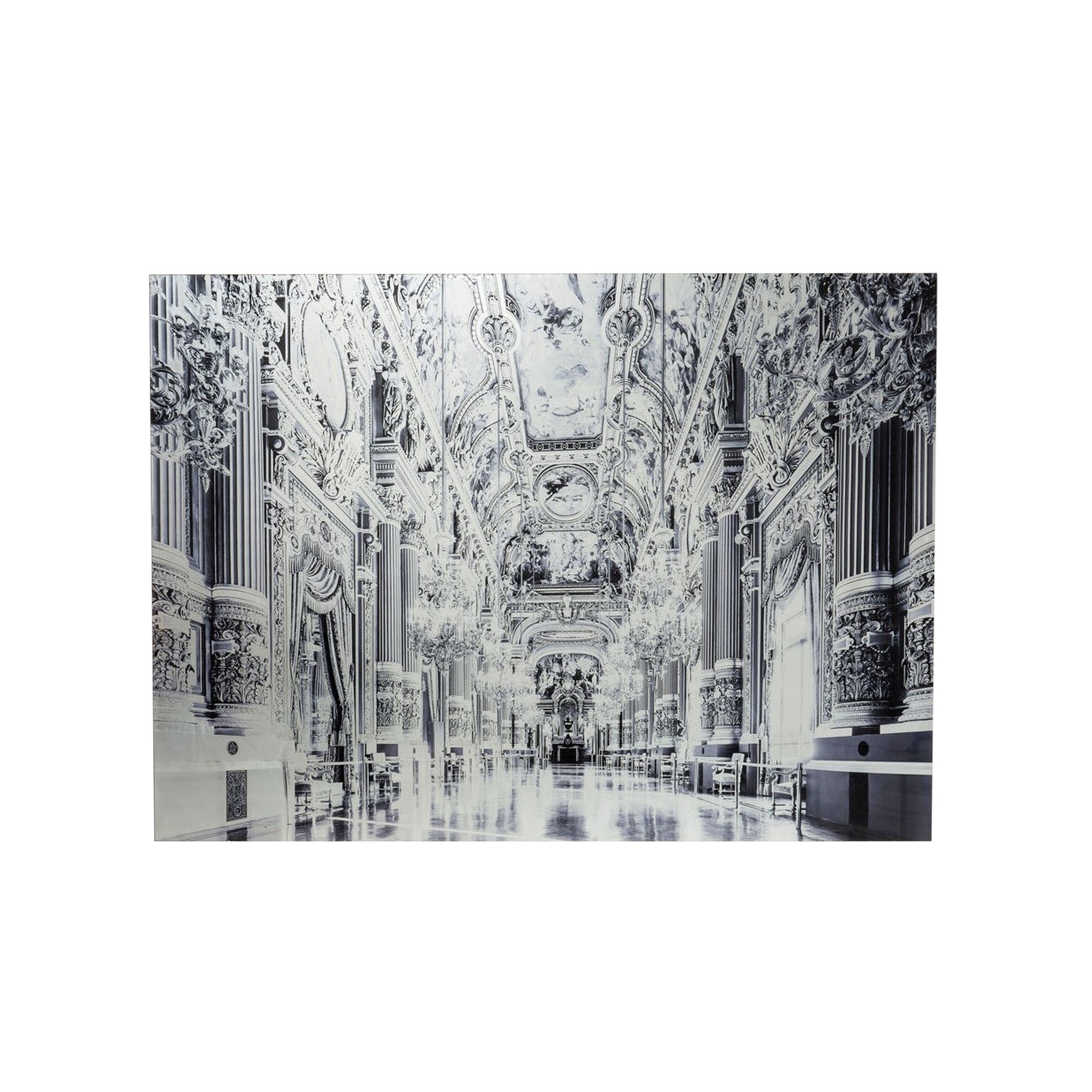 Tableau en verre Metallic Versailles 120x180cm Kare Design