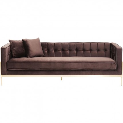 Sofa Loft Brown 3-Zits Kare Design