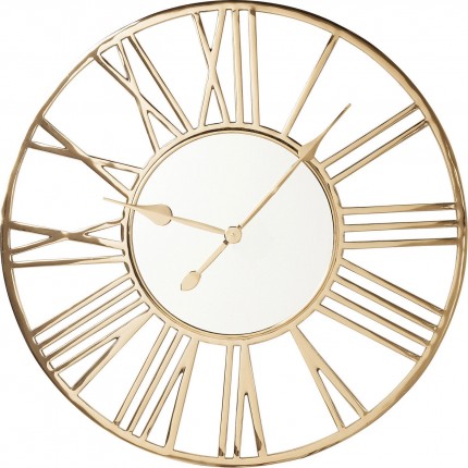 Wall Clock Giant Gold Ø80cm Kare Design