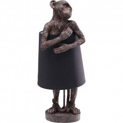 Table Lamp Animal Monkey Brown Black Kare Design
