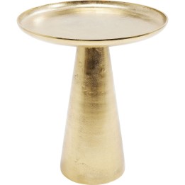 Table d'appoint Orient dorée 45cm Kare Design