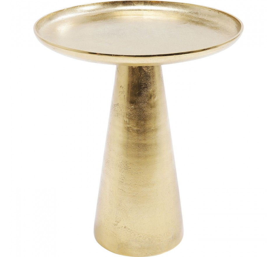 Bijzettafel Uno Messing Ø45cm Kare Design