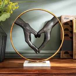 Deco Object Elements Heart Hand Kare Design