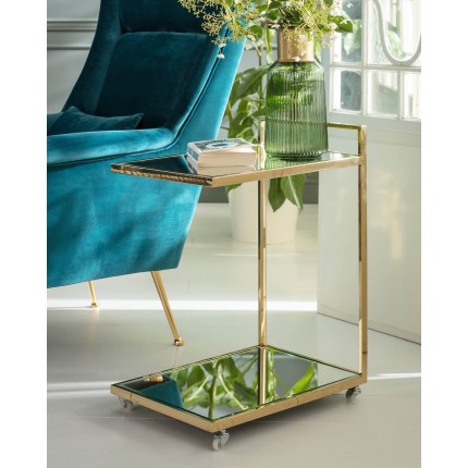 Tray Table Classy Gold Kare Design