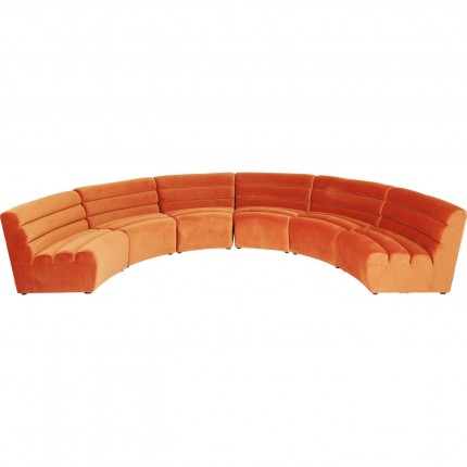 Sofa Element Wave Orange Kare Design