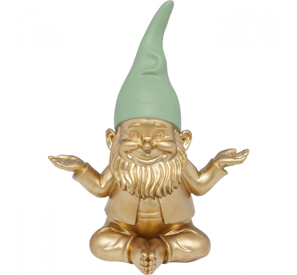 Deco gnome zen gold Kare Design