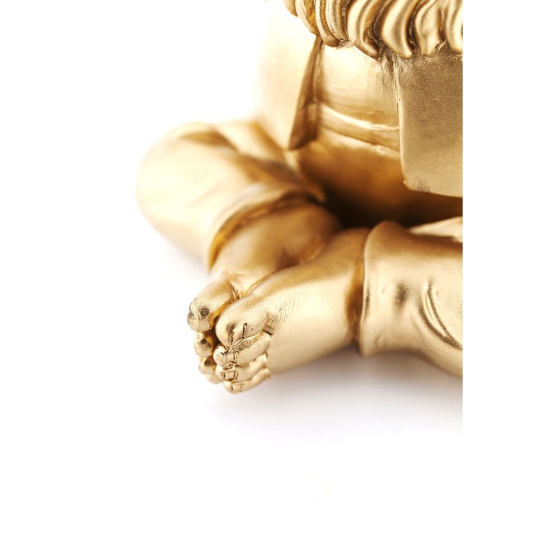 Déco nain doré zen 19cm Kare Design